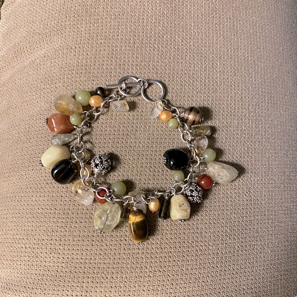 Silpada multi-stone Cha Cha bracelet